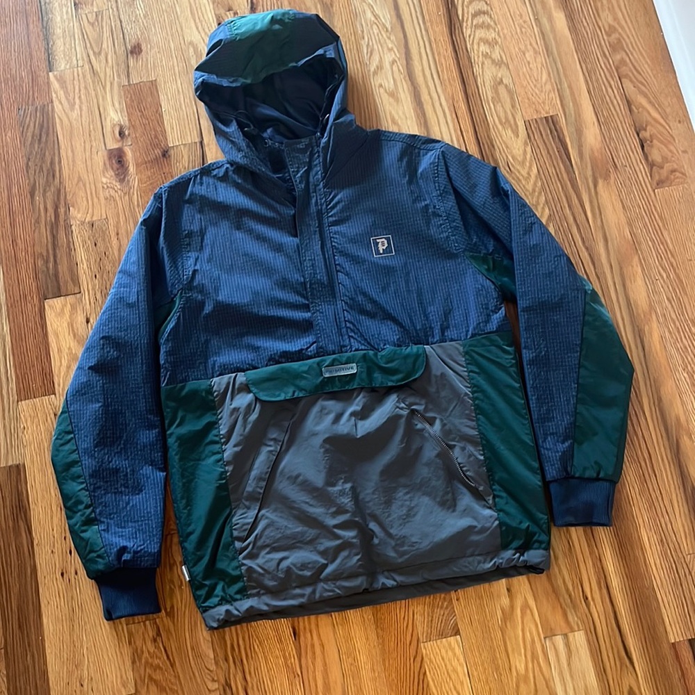 Primitive Quarter Zip Rain Jacket/ Insulated Wind Breaker Size M